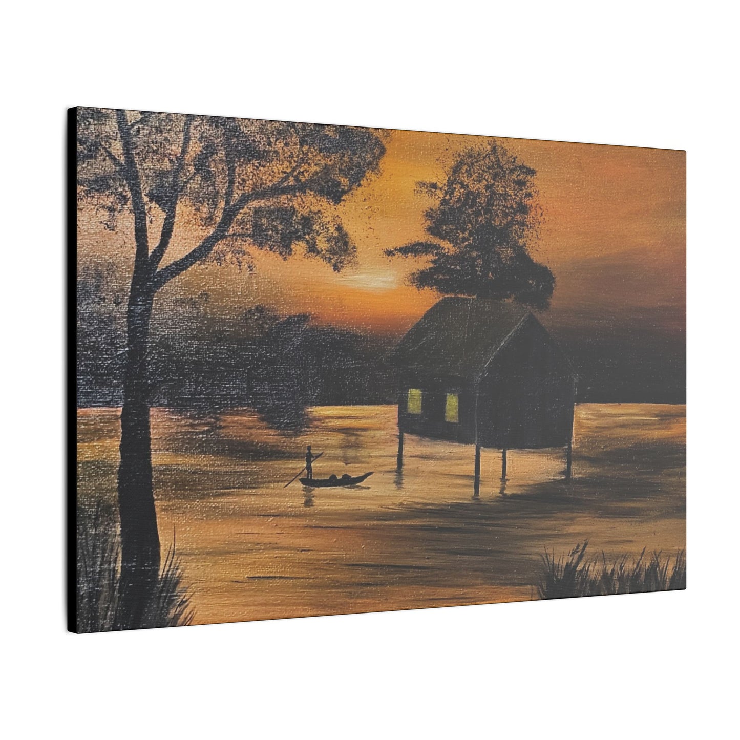 Matte Canvas, Stretched, 0.75"