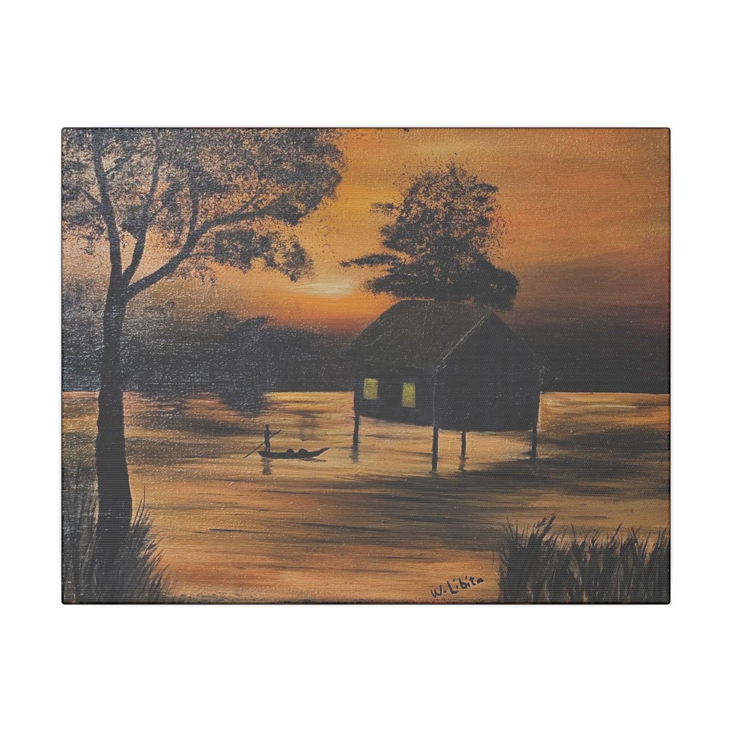Matte Canvas, Stretched, 0.75"