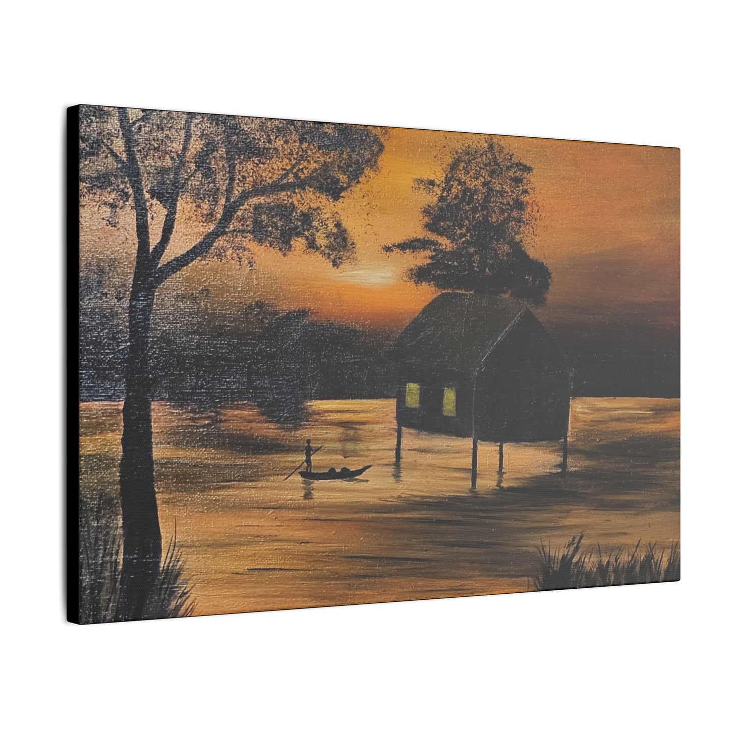 Matte Canvas, Stretched, 0.75"