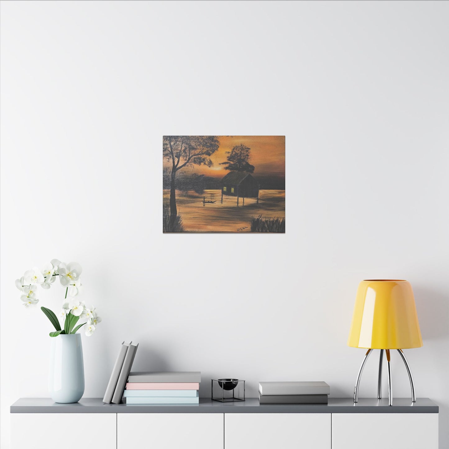 Matte Canvas, Stretched, 0.75"