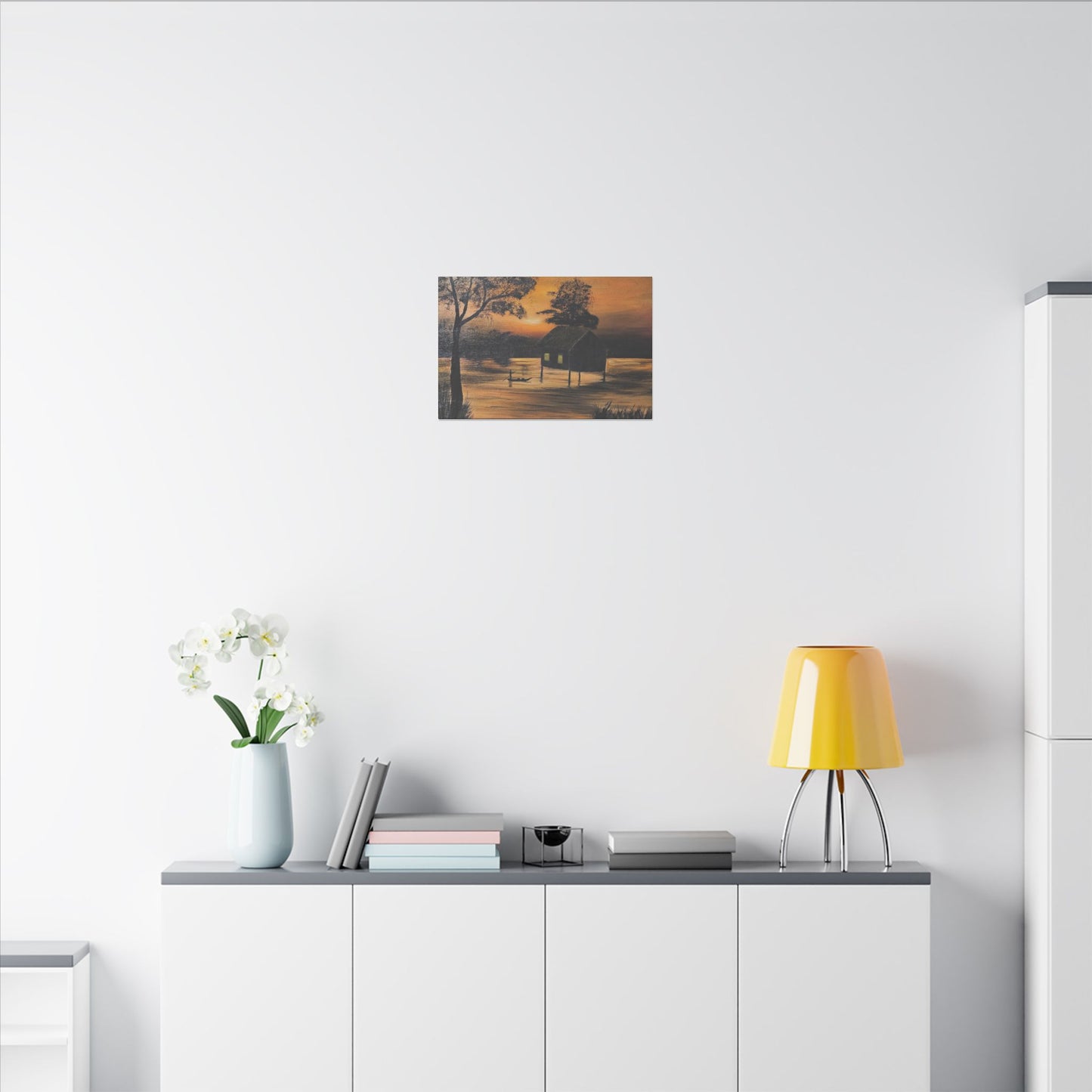 Matte Canvas, Stretched, 0.75"