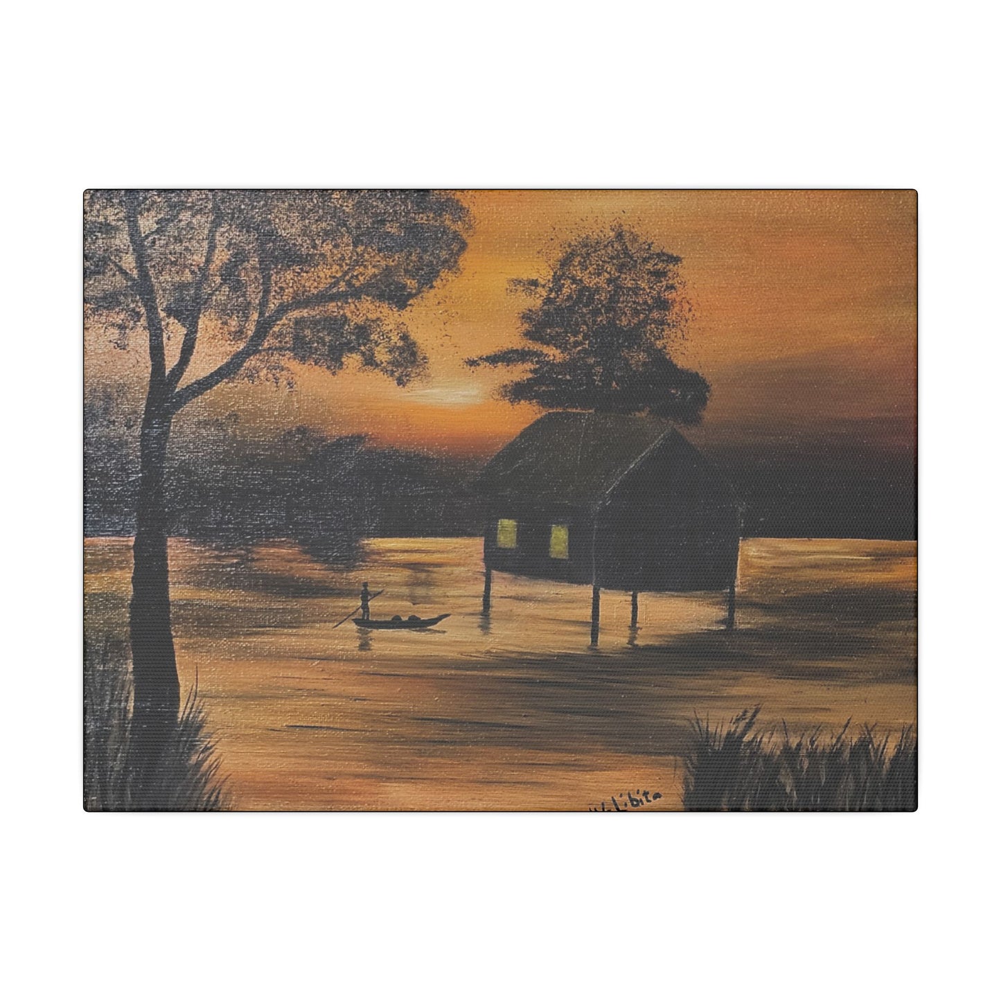 Matte Canvas, Stretched, 0.75"