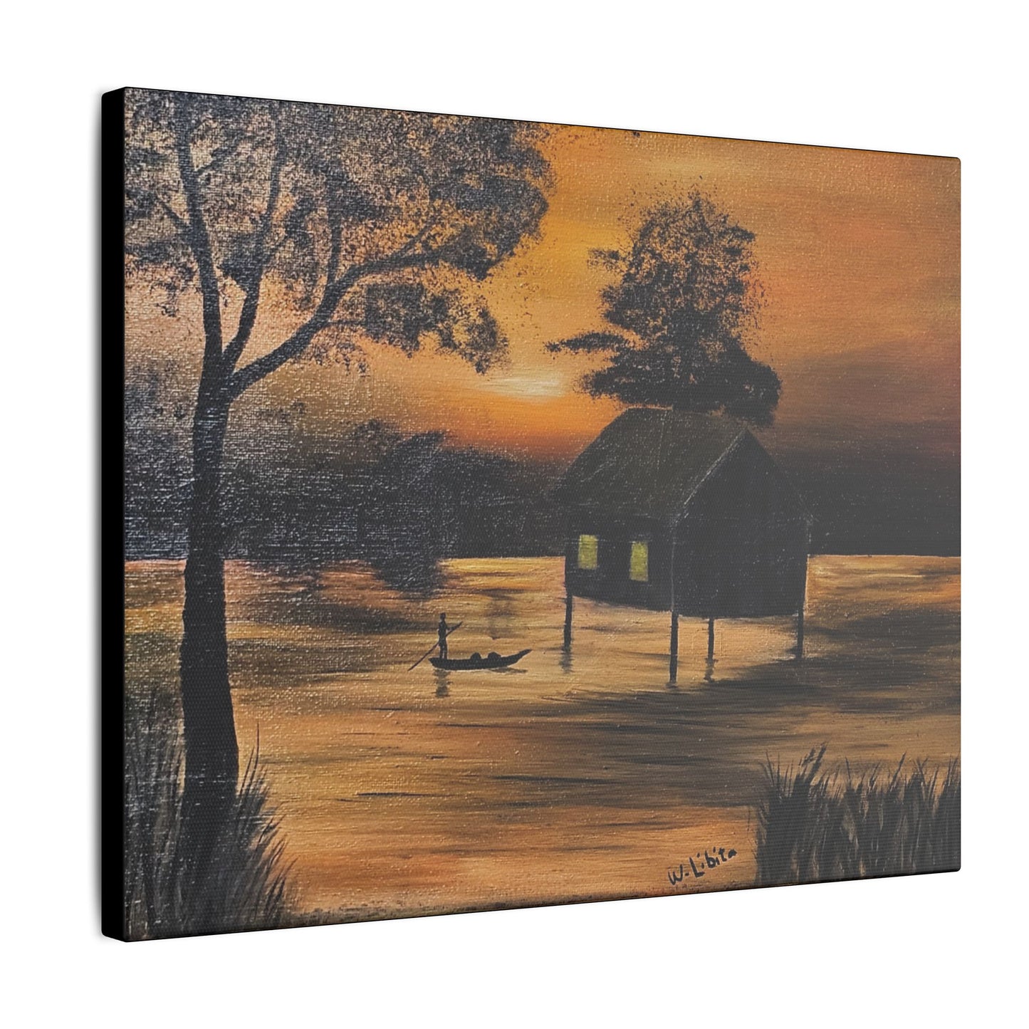 Matte Canvas, Stretched, 0.75"