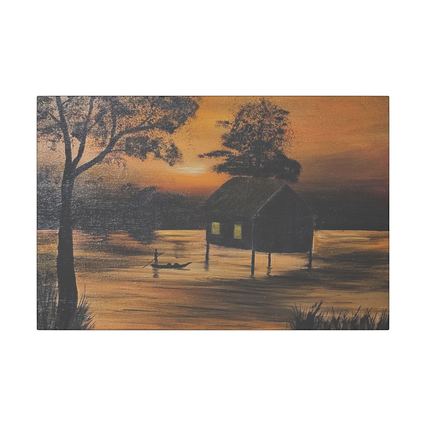 Matte Canvas, Stretched, 0.75"
