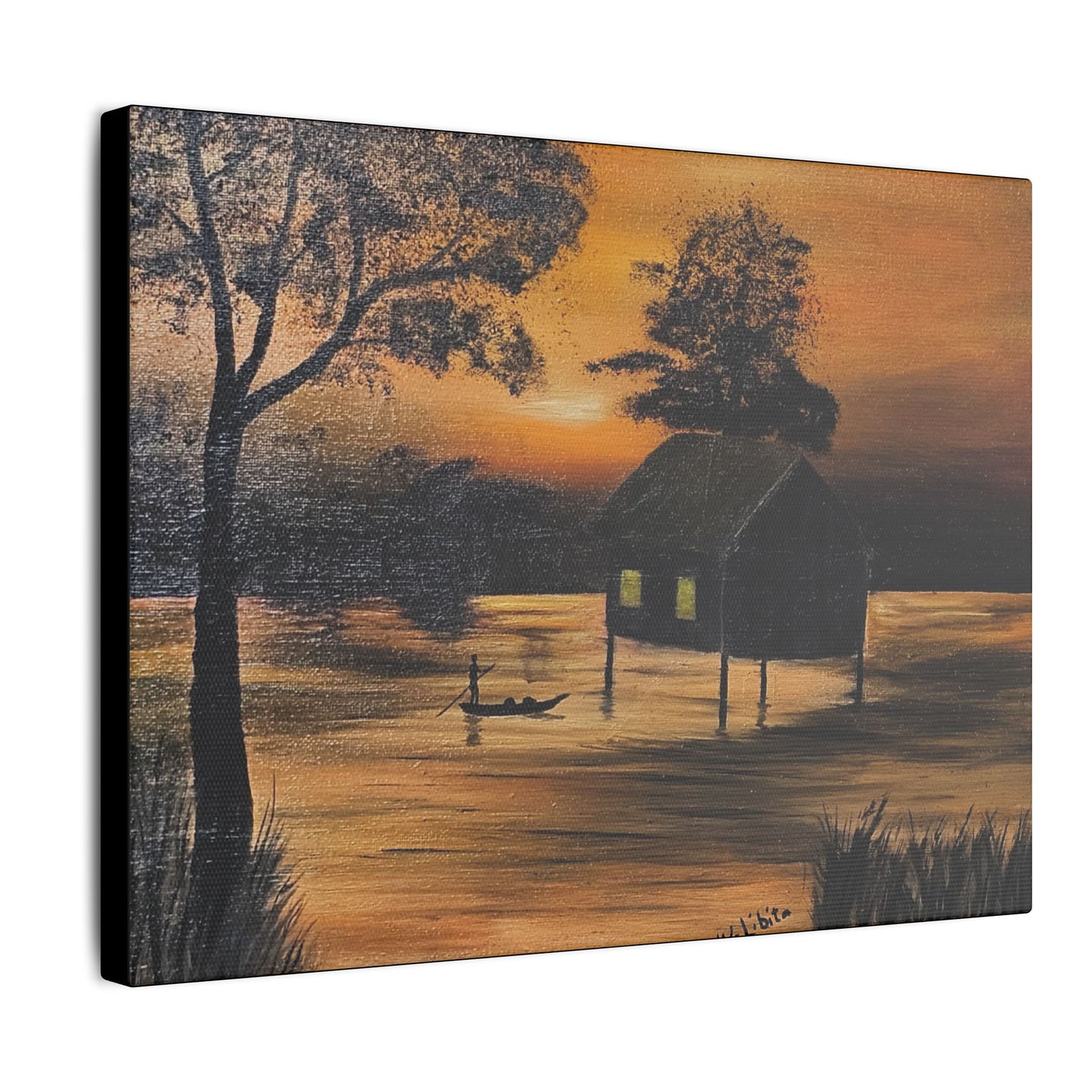Matte Canvas, Stretched, 0.75"