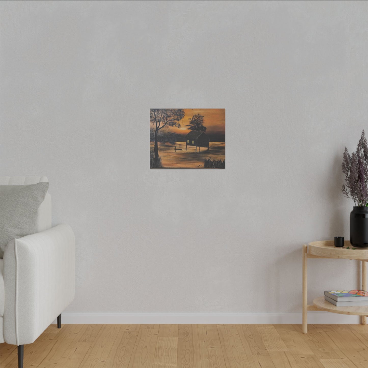 Matte Canvas, Stretched, 0.75"