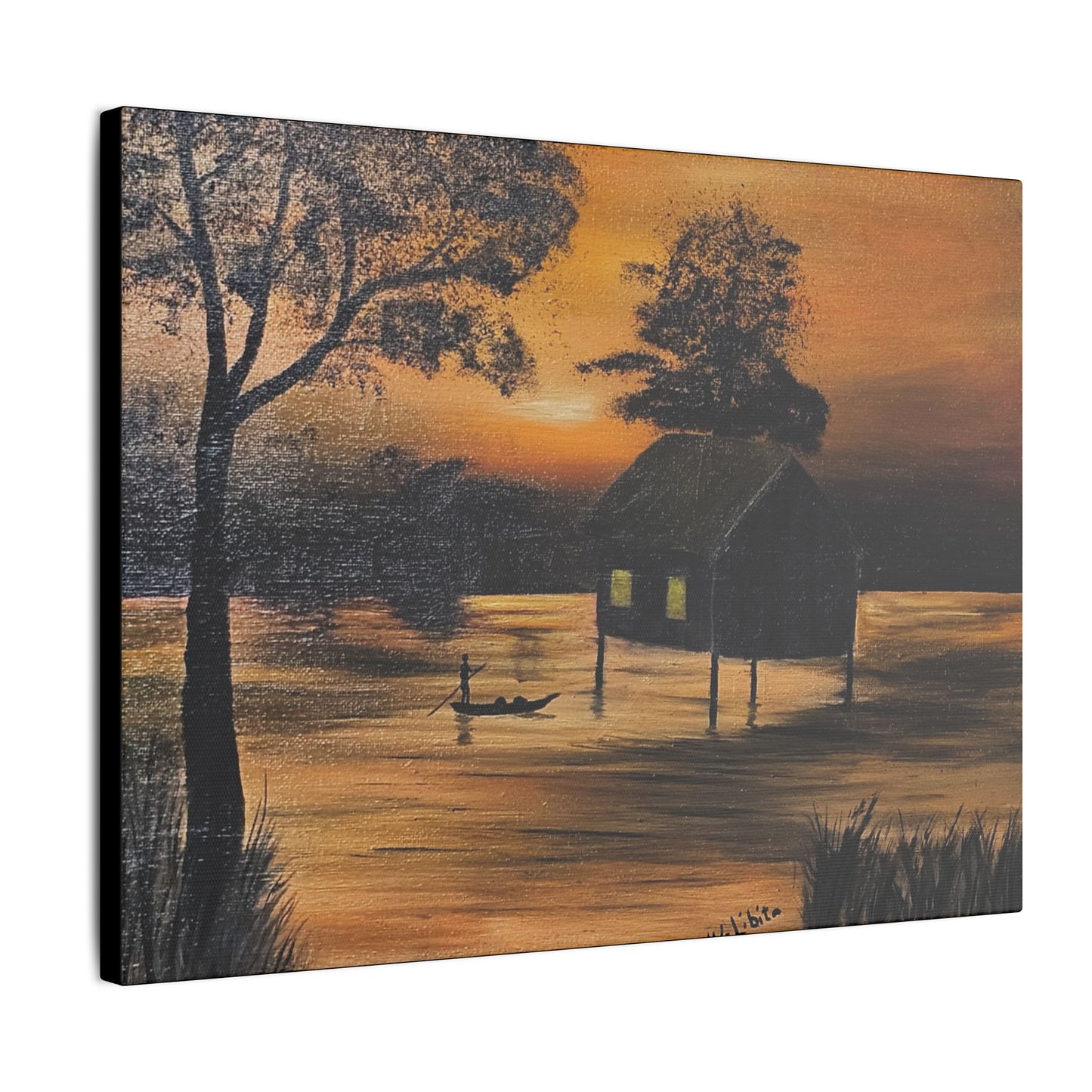 Matte Canvas, Stretched, 0.75"