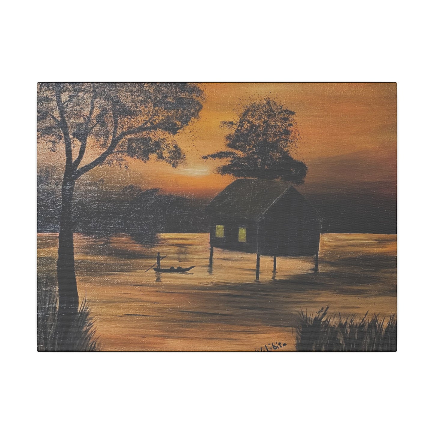 Matte Canvas, Stretched, 0.75"