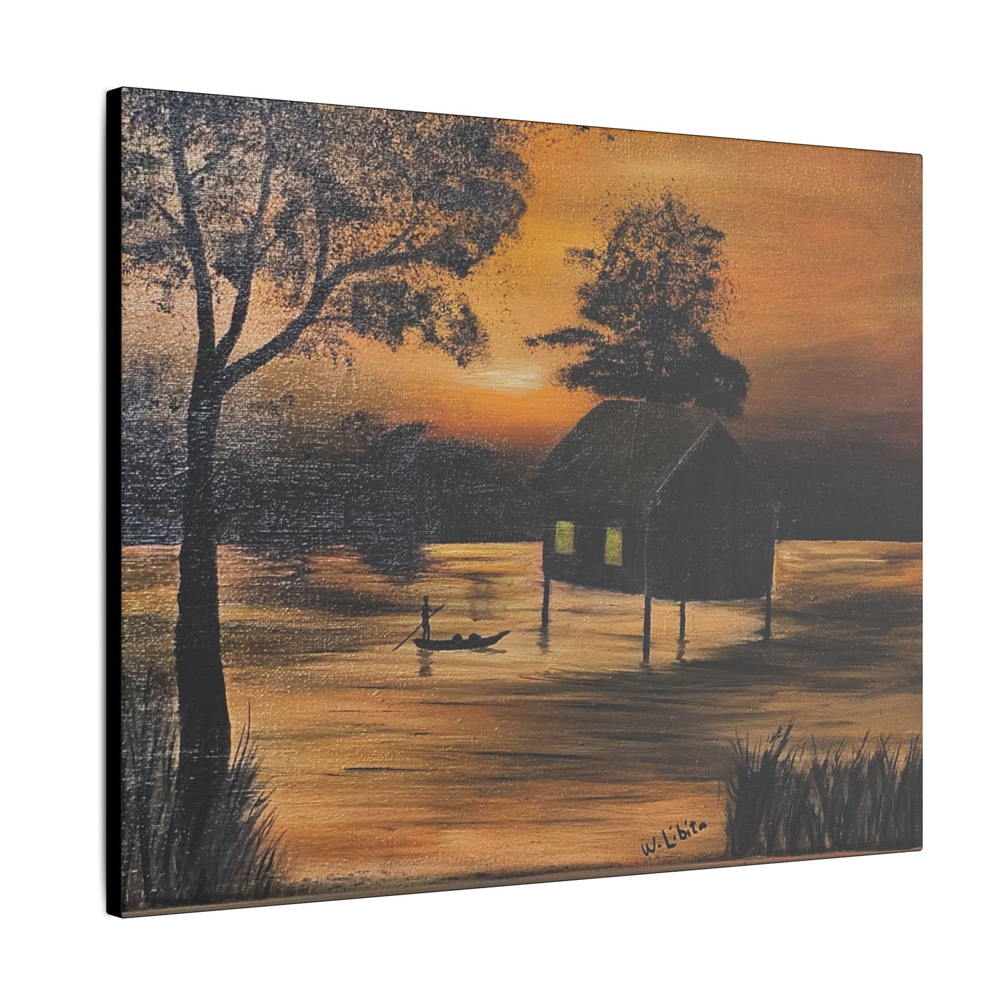 Matte Canvas, Stretched, 0.75"