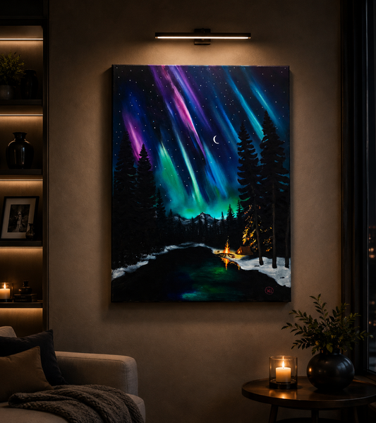 Aurora Campfire Dreams